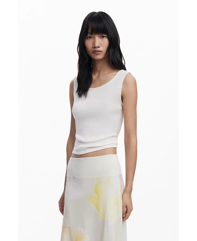 Desigual Women's Midi skirt with elastic waistband