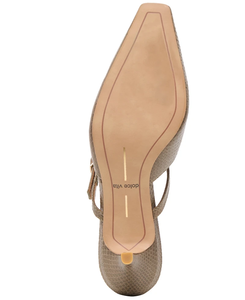 Dolce Vita Women's Morgen Two-Piece Kitten-Heel Mule Pumps