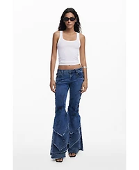 Desigual Women's Maria Escote denim pants