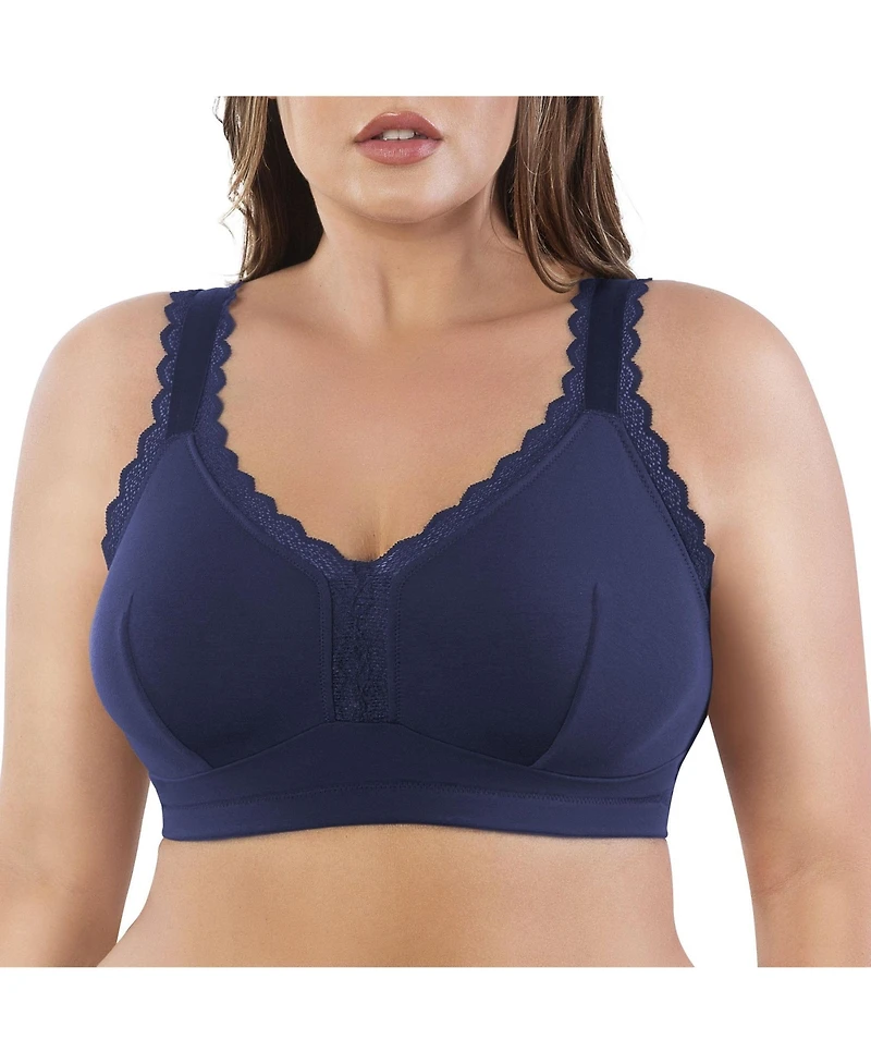 Parfait Women's Dalis Wire-Free Bralette, Pearl White, 30J