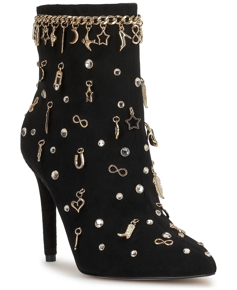 Jessica Simpson Women's Anniversary Collection Lupire Stiletto Charm Dress Booties