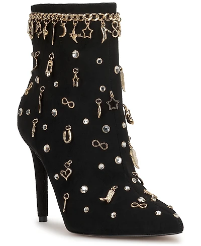 Jessica Simpson Women's Anniversary Collection Lupire Stiletto Charm Dress Booties