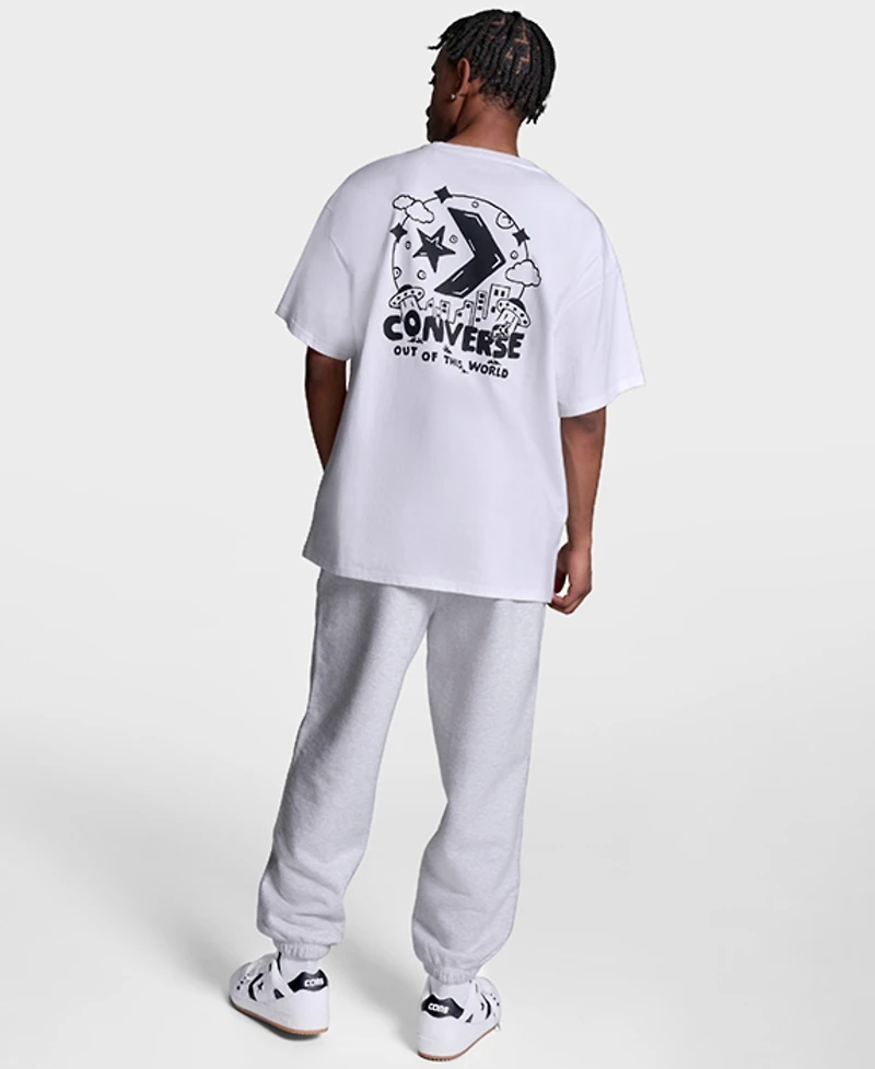 Converse Men's Out of This World Standard Fit Graphic T-Shirt