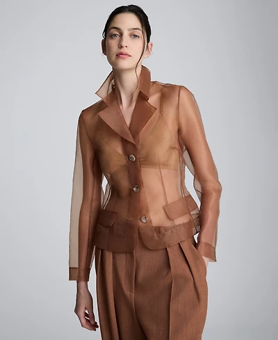 Kenneth Cole Women's Notch Collar Jacket