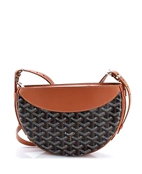 Pre-Owned Goyard Hirondelle Shoulder Bag Coated Canvas and Leather