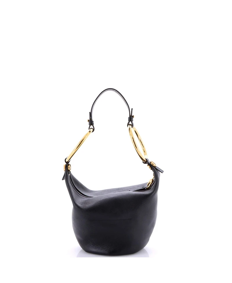 Pre-Owned Chloe Small Bracelet Zip Shoulder Bag Leather