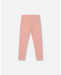 Deux par Girl Ribbed Leggings Pink - Child