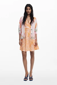 Desigual Women's Tie-dye floral cardigan