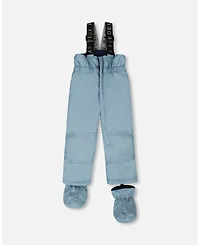 Deux par Baby Boy Two-Piece Play Snowsuit Blue Gray - Baby|Toddler