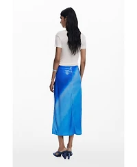 Desigual Women's Tie-dye Midiskirt