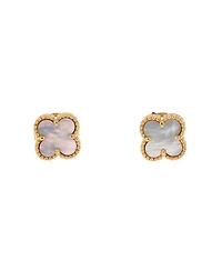 Pre-Owned Van Cleef & Arpels Sweet Alhambra Stud Earrings