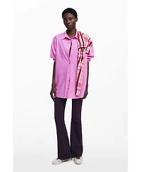 Desigual Women's Oversized comic strip shirt
