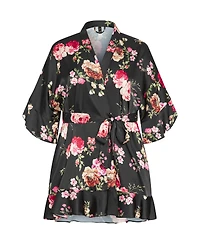 City Chic Women's Arcadia Short Kimono