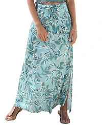 Lascana Women's Paperbag Maxi Skirt