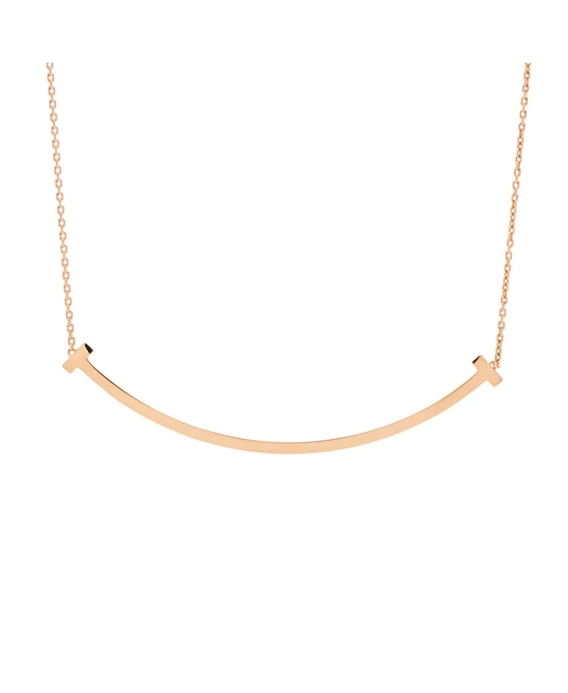 Pre-Owned Tiffany & Co. T Smile Pendant Necklace