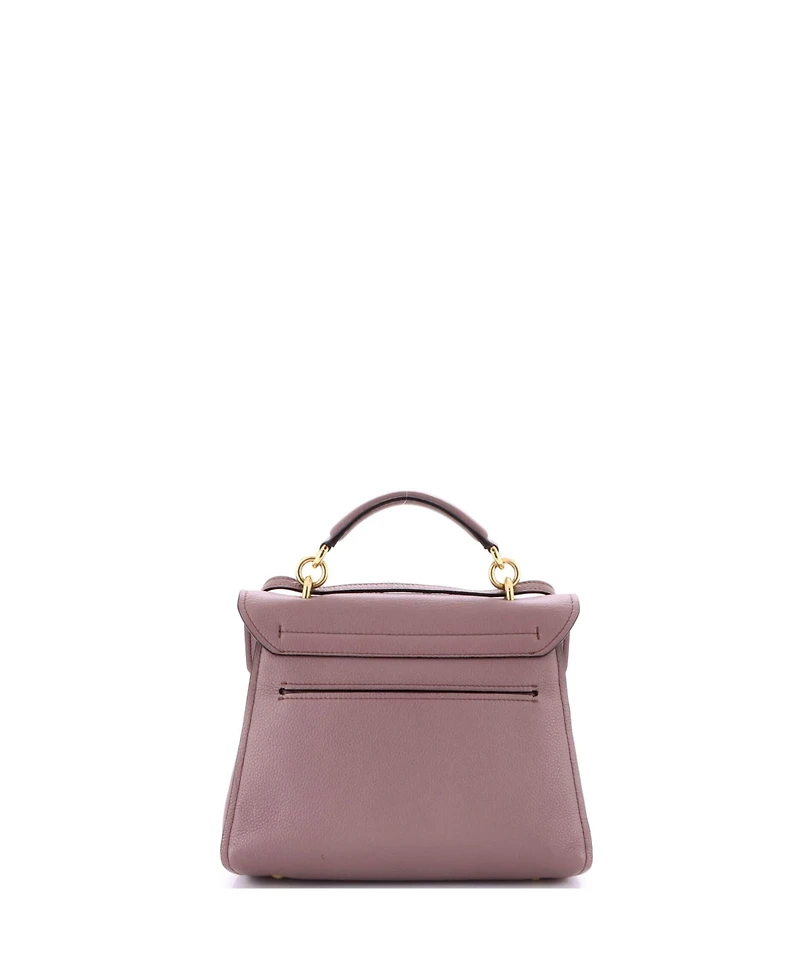 Pre-Owned Salvatore Ferragamo Small Margot Satchel Leather