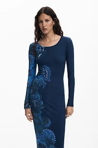 Desigual Women's Fitted mandala dress