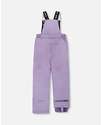 Deux par Toddler Girls Two-Piece Discover Snowsuit with Printed Jacket Purple Gray - Toddler|Child