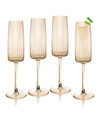 Qualia Glass Modern Flute Glasses