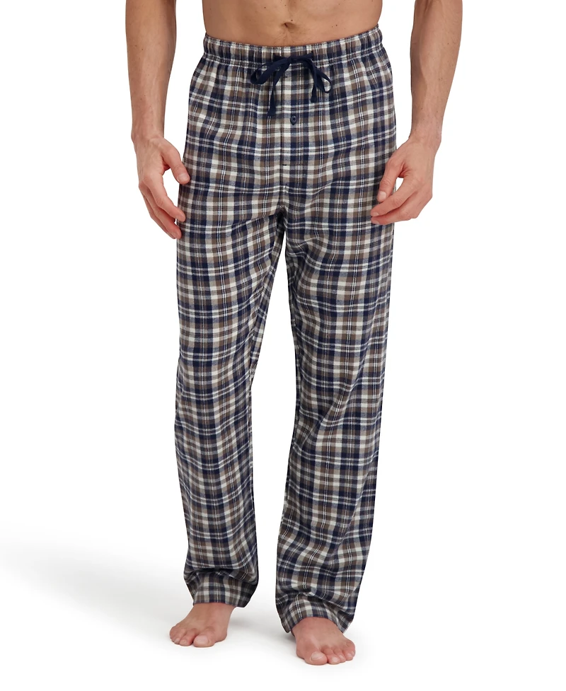 Hanes Men's Flannel Drawstring Sleep Pants