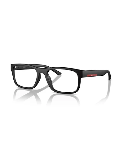 Prada Linea Rossa Men's Rectangle Eyeglasses, Ps 04QV