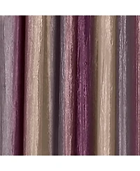GoodGram Ombre Crushed Satin Sheer Single Window Curtains & Valances - 50 in. W x 144 L Scarf, Sage