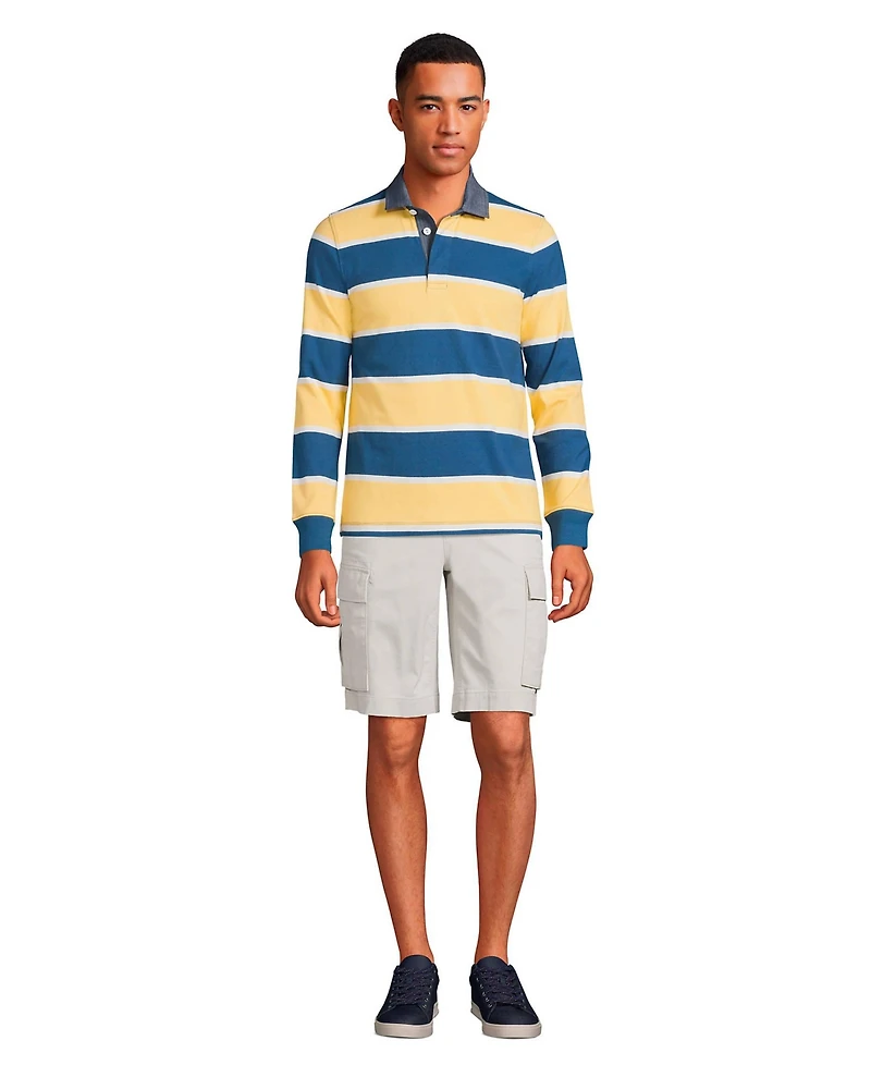 Lands' End Big & Tall 10.5" Traditional Fit Stretch Knockabout Cargo Shorts