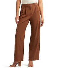 Bcx Juniors' Pleated-Front Wide-Leg Pants