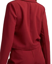 Bcx Juniors Soft Stretch Twill Long-Sleeve Jacket