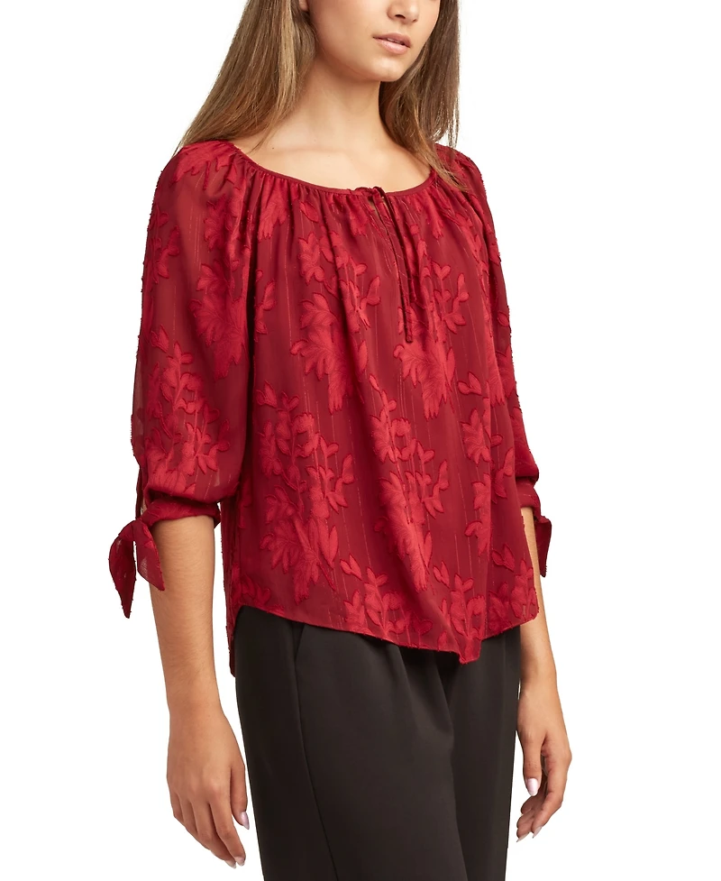 Bcx Juniors Yoryu Lurex Burnout Top