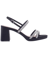 Nina Women's Berna Block-Heel Strappy Sandals
