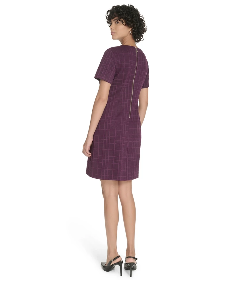 Tommy Hilfiger Women's Short Sleeve Knit Shift Dress