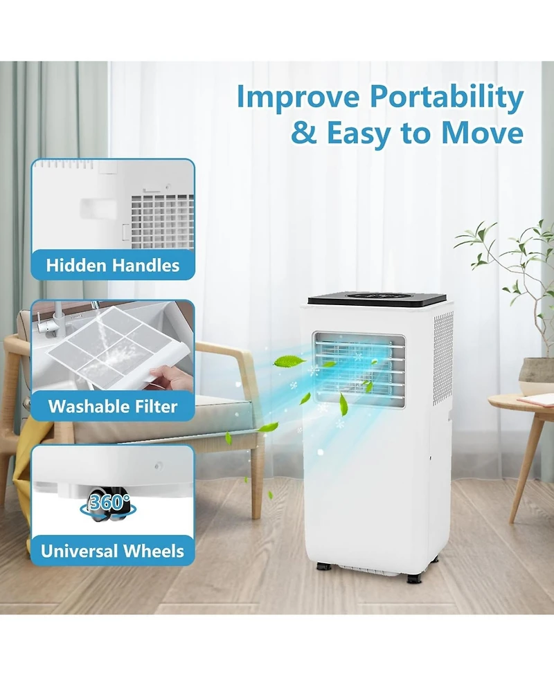 gaomon 8,000 Btu Portable Air Conditioner