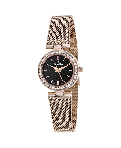 Mathey Tissot Women's Fleury Xv Black Dial Watch