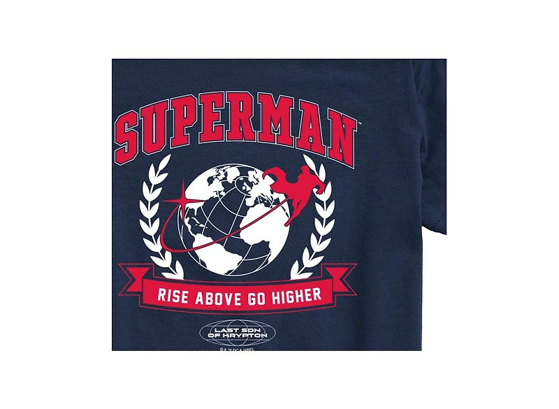 Hybrid Big Boys Superman Movie Graphic T-Shirt