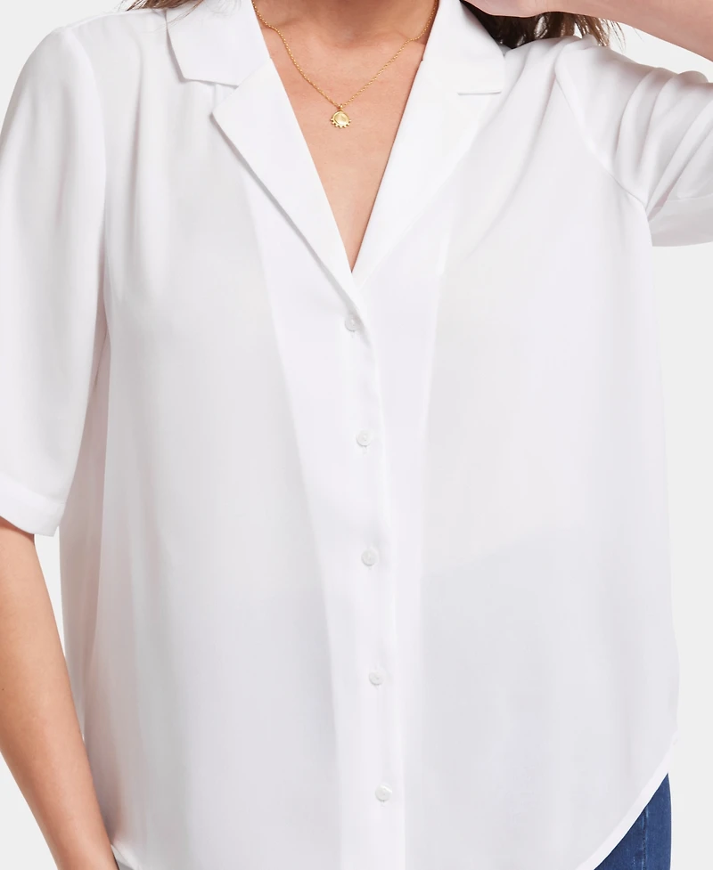 Nydj Women's Gabrielle Short Sleeve Top