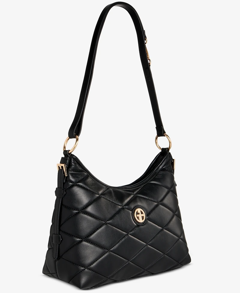 Giani Bernini Small Quilted Soft Shoulder Crossbody