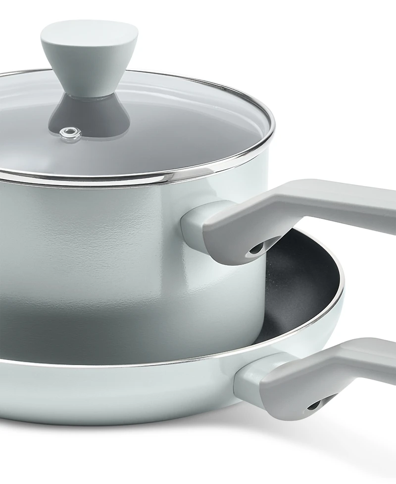 Arch Studio Aluminum Nonstick 9-Pc. Cookware Set, Macy's Exclusive