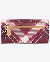Giani Bernini Plaid Receipt Manager Wallet, Macy's Exclusive