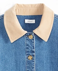 On 34th Women's Denim Corduroy Collar Jacket, Macy's Exclusive