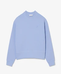 Lacoste Usa Women's Crewneck Logo Long-Sleeve Sweatshirt
