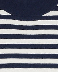 On 34th Women's Striped Mock Neck Sweater, Macy's Exclusive