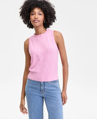 On 34th Women's Pointelle-Knit Tank, Macy's Exclusive