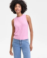 On 34th Women's Pointelle-Knit Tank, Macy's Exclusive