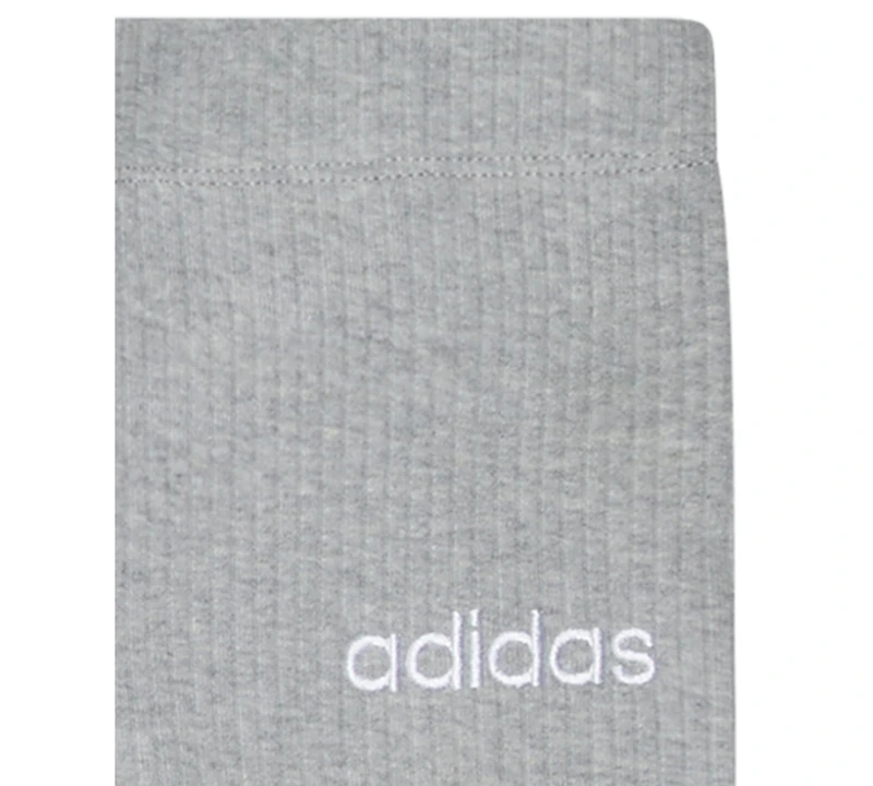 adidas Baby Girls 2-Piece Fleece Pull-On Sweatshirt and Flare-Leg Pants Set