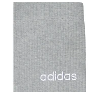 adidas Baby Girls 2-Piece Fleece Pull-On Sweatshirt and Flare-Leg Pants Set
