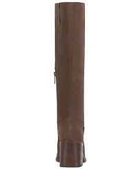 Vince Camuto Women's Sangeti Snip-Toe Block-Heel Knee-High Boots