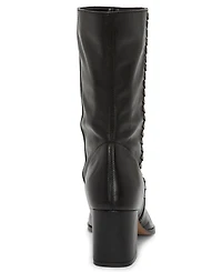 Vince Camuto Women's Lorrys Block-Heel Pointed-Toe Slouchy Boots