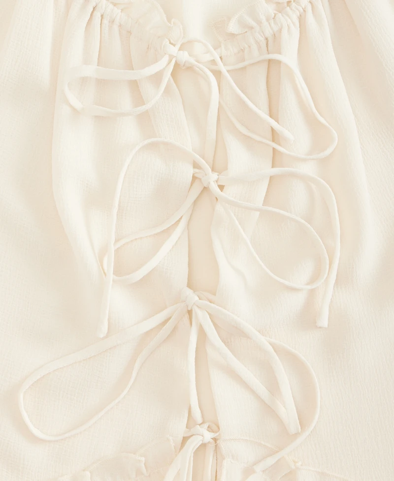 On 34th Women's Tie-Front Peplum Tank, Macy's Exclusive