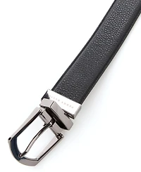 Perry Ellis Portfolio Men's Pebble Reversible Leather Dress Belt